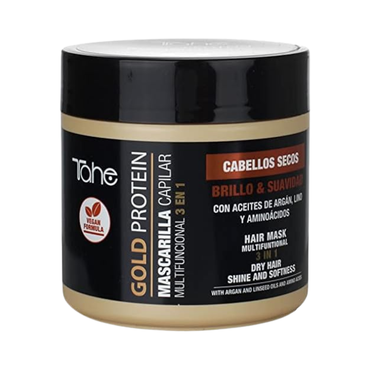 Tahe - B.A. Gold Protein Cabellos Secos Mascarilla - 400 ml