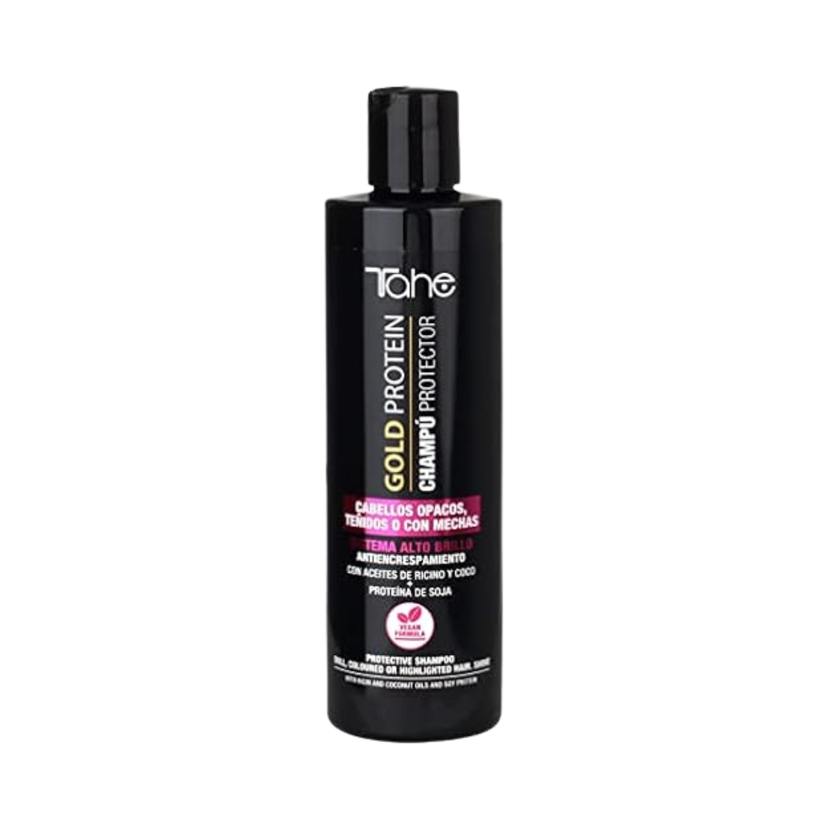 Tahe B.A.-GOLD PROTEIN-CAB.TEÑIDOS/BRILLO SHAMPOO 300 ML
