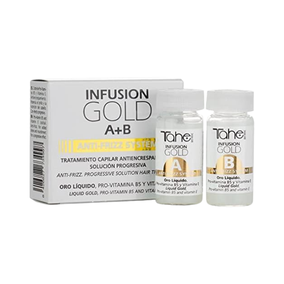Tahe - B.A.-INFUSION GOLD A+B Anti-Frizz System - 2 × 10 ML