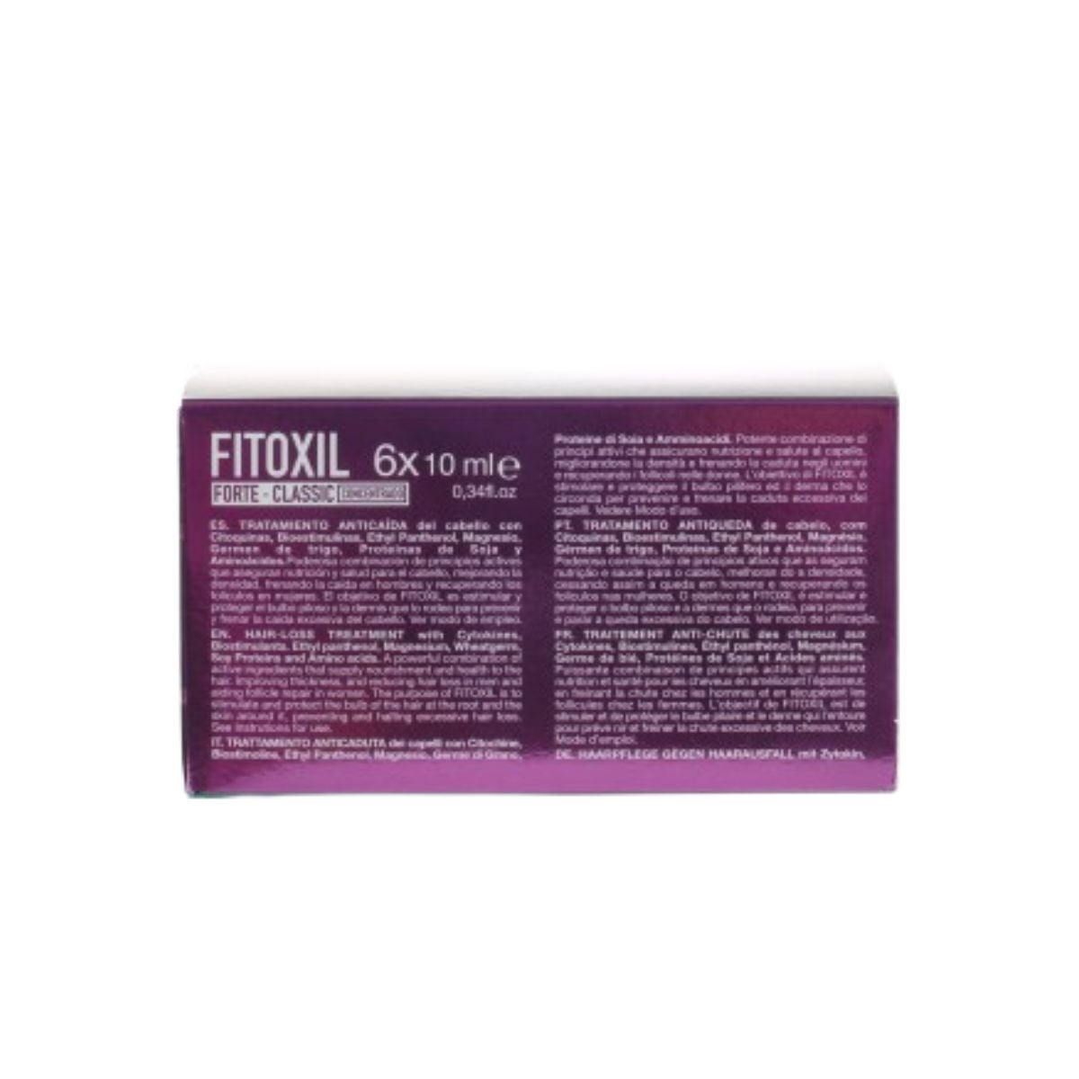 Tahe - B.T. Fitoxil Tratamiento Anticaída Forte Classic Concentrado - 6 x 10 ml