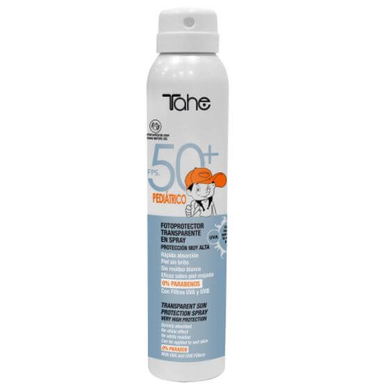 Tahe - Fotoprotector Corporal FPS 50 Pediatrics Spray Transparente - 250 ml
