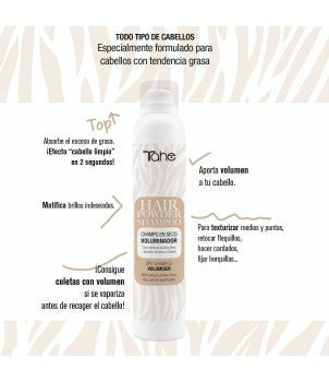 Champú Seco en Polvo - Tahe