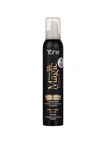 Espuma de Fijación Fuerte y Flexible Magic Rizos Apto Método Curly - Tahe