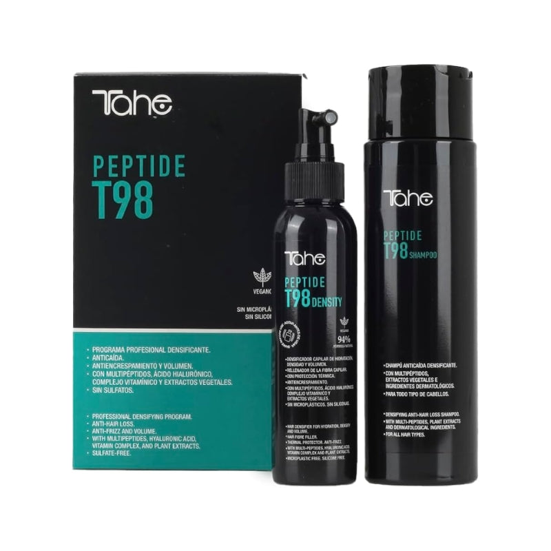 Tahe - Peptide T98 Pack Champú Anticaída Densificante 300 ml + Spray Densificador 125ml