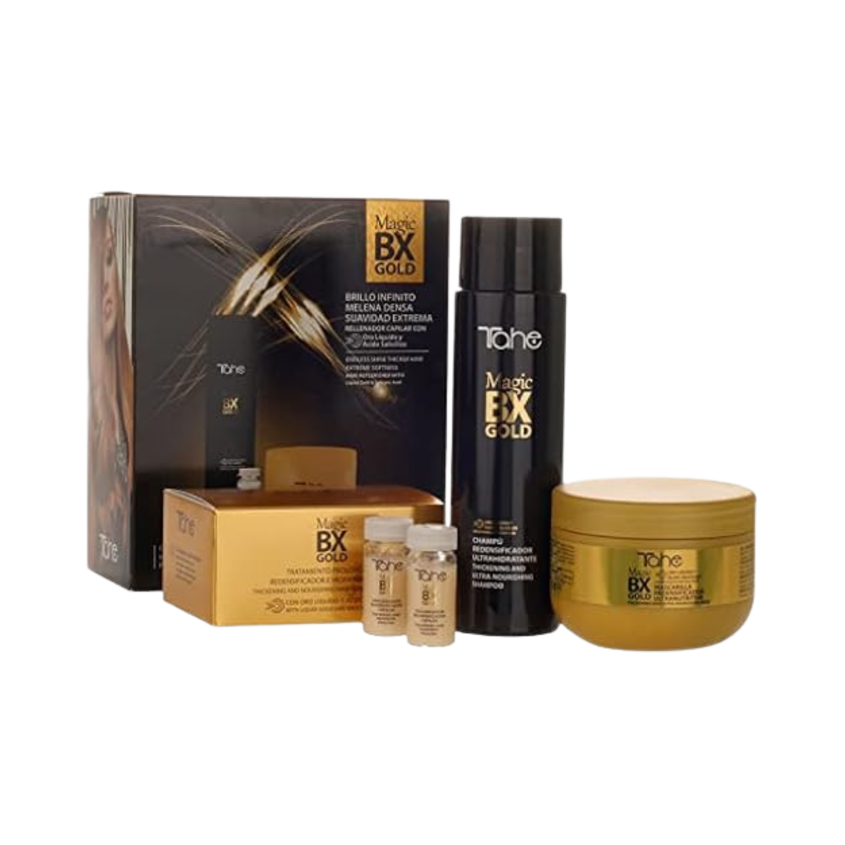 Tahe - Magic BX Gold Pack Mantenimiento 3 Productos