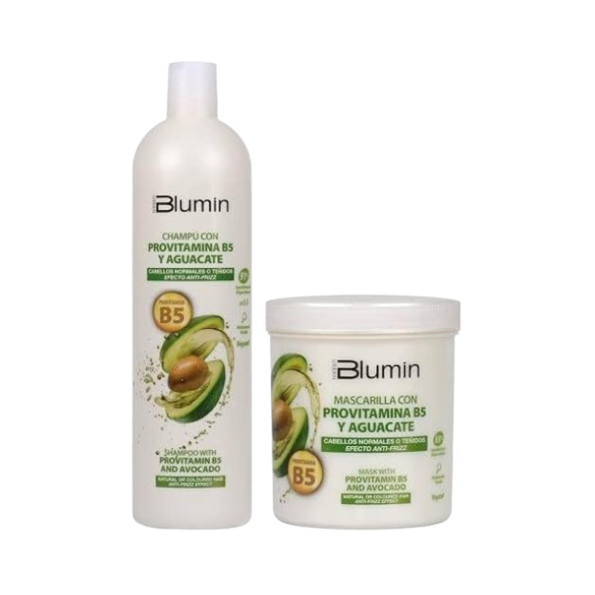 Tahe - Pack Champú + Mascarilla Antifrizz Aguacate y Provitamina B5