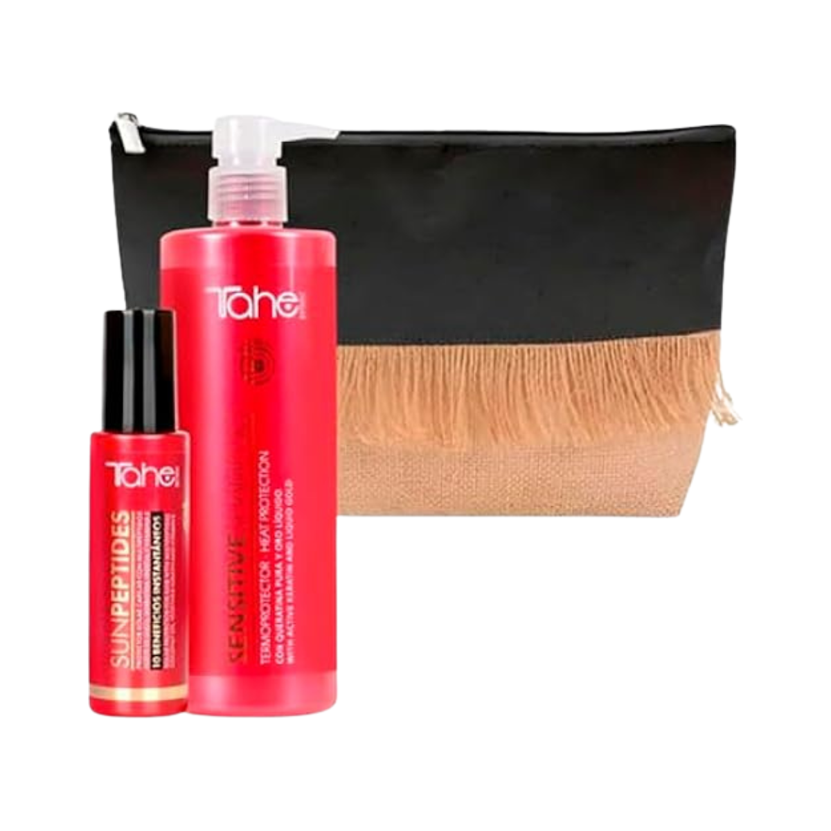 Tahe - Botanic Solar - Pack Sun Peptides 100 ml + Champú Sensitive 400ml
