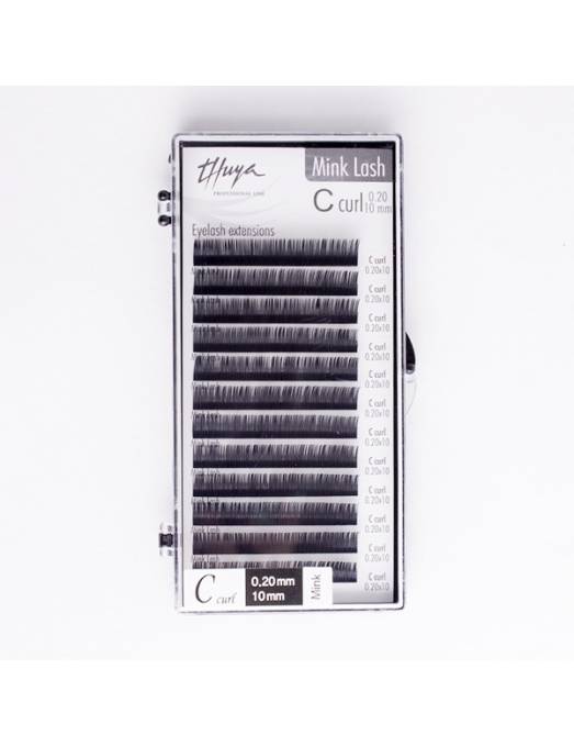 Thuya - Extensiones de Pestañas C-Curl 0,20 mm 8 mm