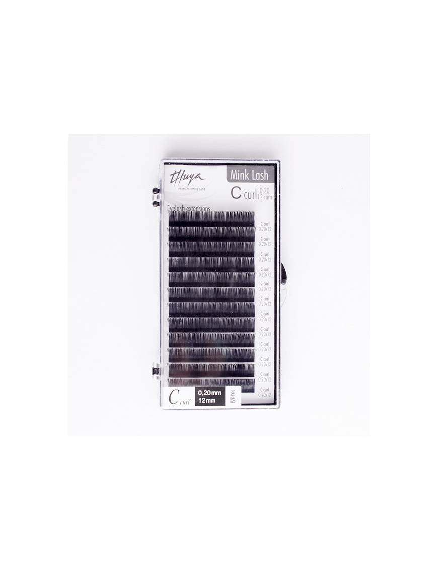 Thuya - Extensiones de Pestañas C-Curl 0,20 mm 8 mm