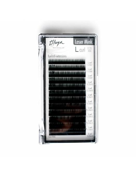 Thuya - Extensiones de Pestañas L-Curl 0.20 Mix Laser Mink