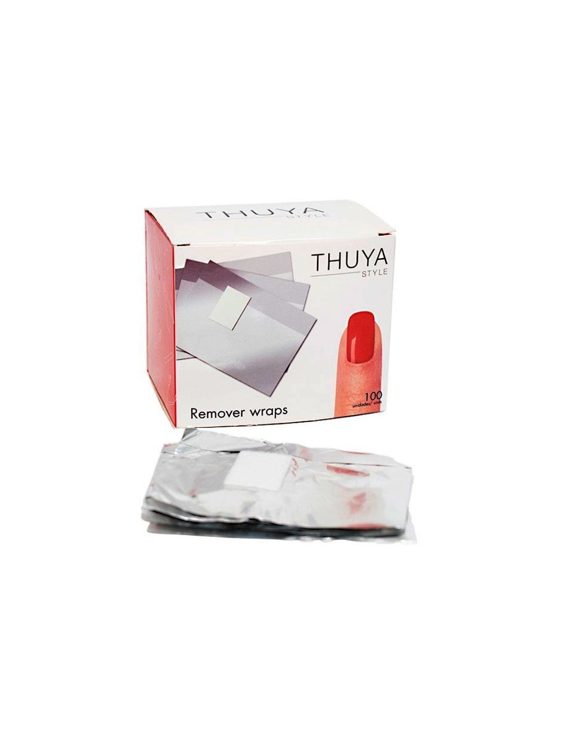 Thuya - Remover Wraps 100 unid