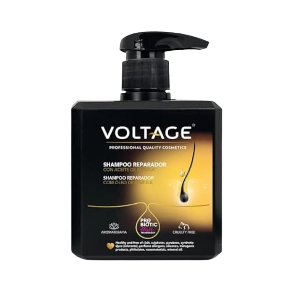 Voltage - Champú Reparador con Tecnología Prebiótica - 1L