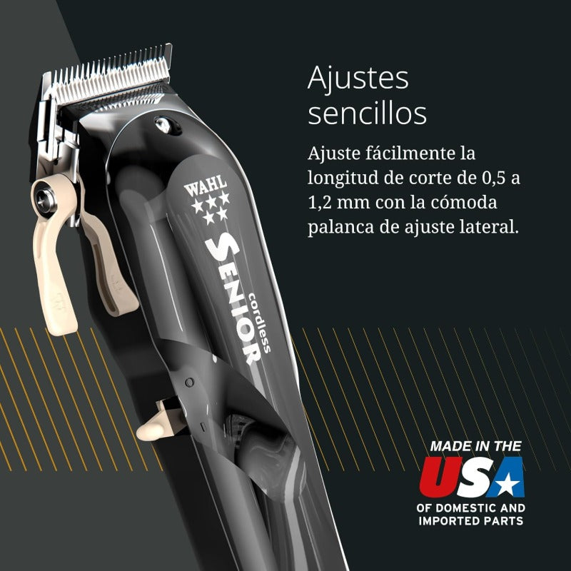 Wahl - Senior Cord/Cordless 08504-016 Cortapelos Profesional