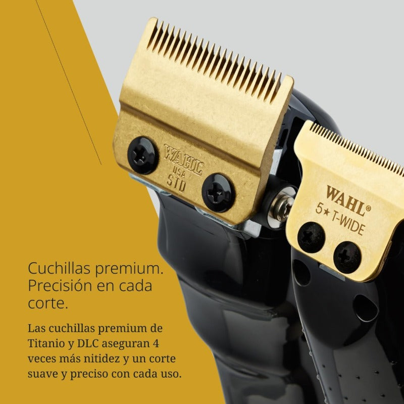 Wahl - Cordless Magic Clip Black 5 Star Cortapelos Profesional