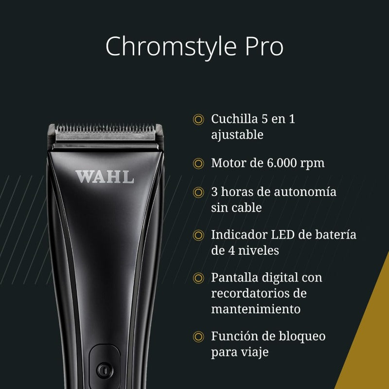 Wahl Professional - ChromStyle Pro Cortapelos Inalámbrico
