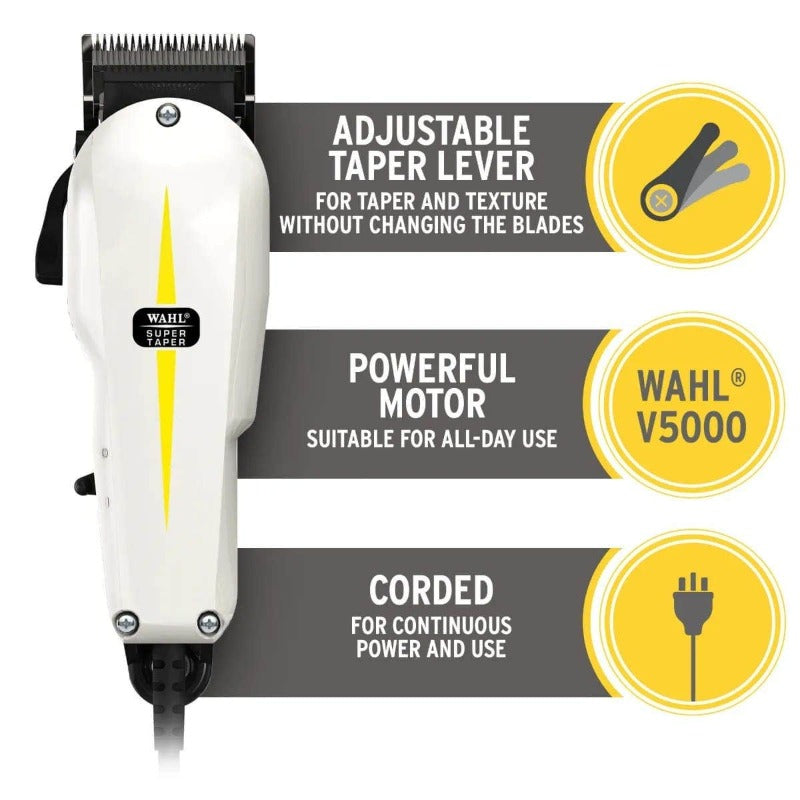 Wahl - Super Taper Cortapelos Profesional con Cable