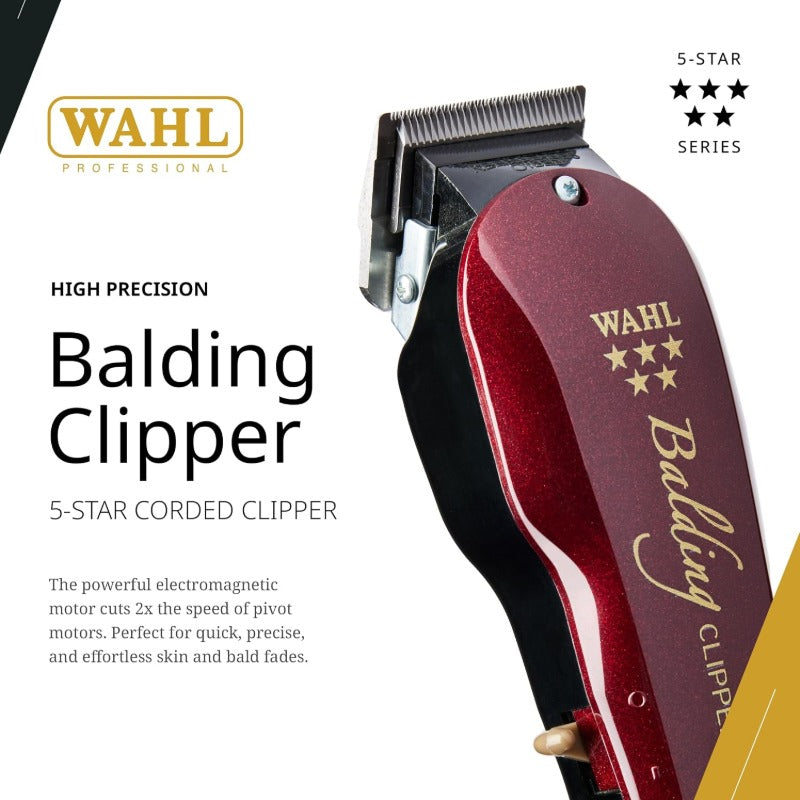 Wahl Professional - Balding Clipper 5 Star con Cable