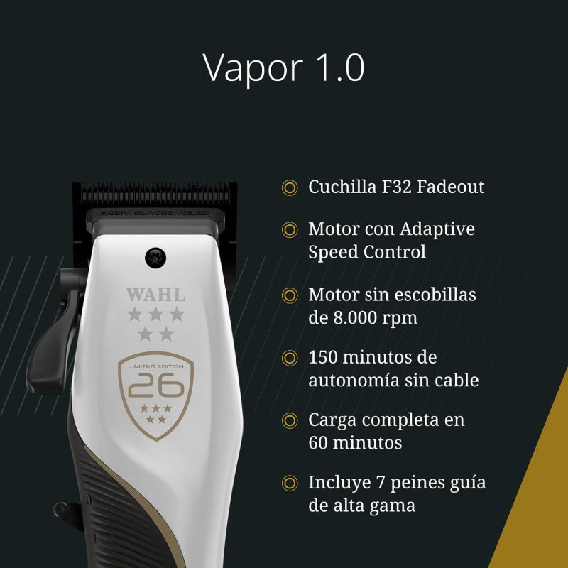 Wahl Professional - Vapor Championship Edition Cortapelos