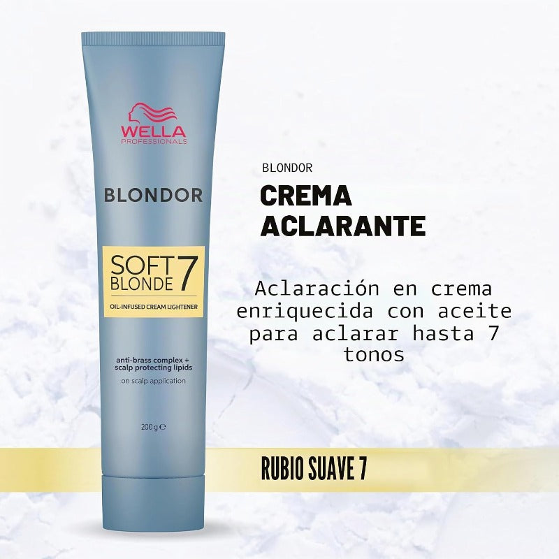 WELLA PROFESSIONALS Blondor Soft Blonde Cream 7 (200 g)