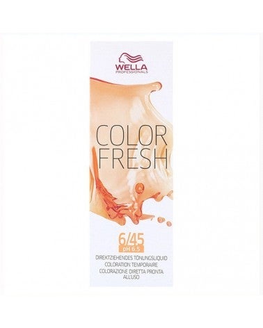 Color Fresh 6/45 Rubio Oscuro Cobrizo Caoba - Wella Professionals