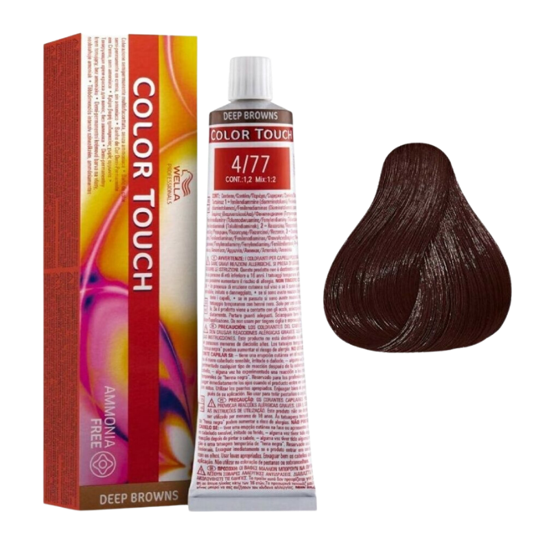 Wella Professionals - Color Touch Deep Browns 4/77 - 60 ml