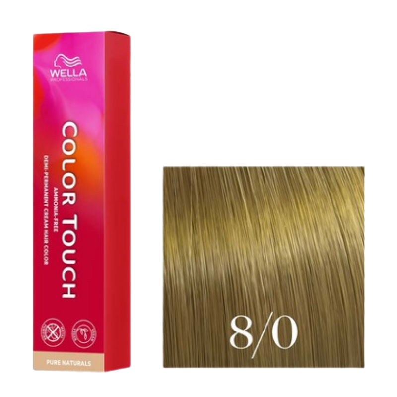 Wella Professionals - Color Touch Pure Naturals 8/0 - 60 ml
