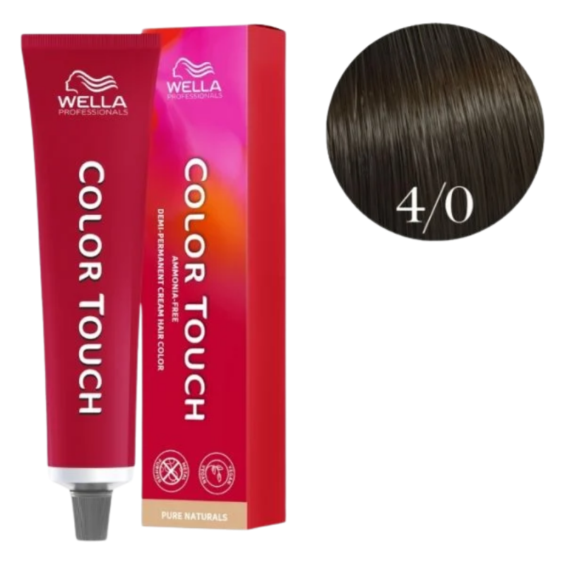 Wella Professionals - Color Touch Pure Naturals 4/0 - 60 ml