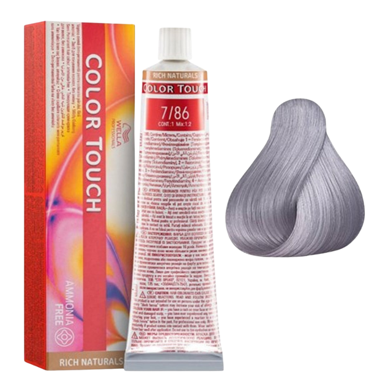 Wella Professionals - Color Touch Rich Naturals 7/86 - 60 ml