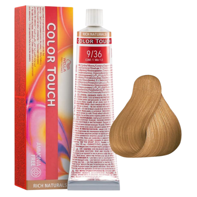 Wella Professionals - Color Touch Rich Naturals 9/36 - 60 ml