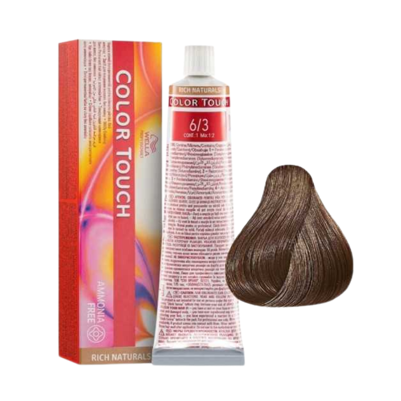 Wella Professionals - Color Touch Rich Naturals 6/3 - 60 ml
