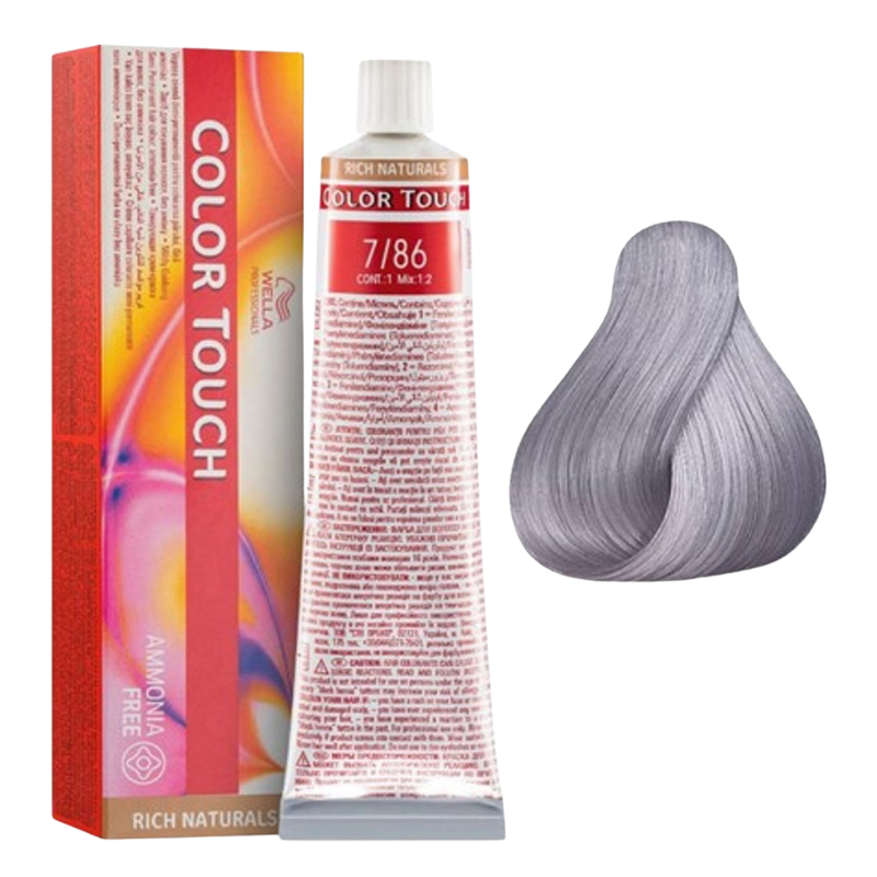 Wella Professionals - Color Touch Rich Naturals 7/86 - 60 ml