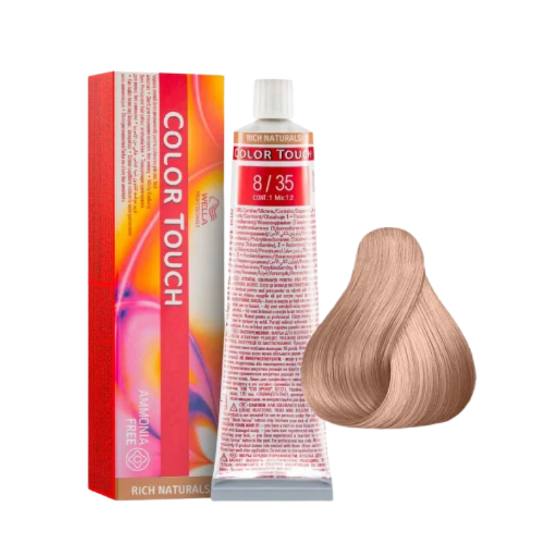 Wella Professionals - Color Touch Rich Naturals 8/35 - 60 ml
