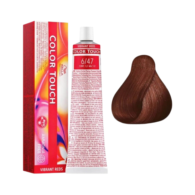 Wella Professionals - Color Touch Vibrant Reds 6/47 - 60 ml