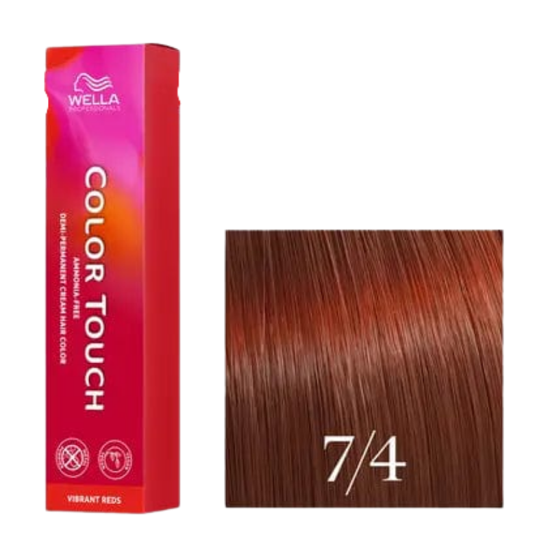 Wella Professionals - Color Touch Vibrant Reds 7/4 - 60 ml