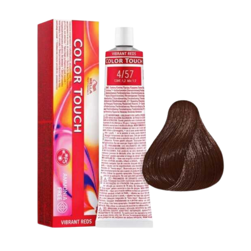 Wella Professionals - Color Touch Vibrant Reds 4/57 - 60 ml