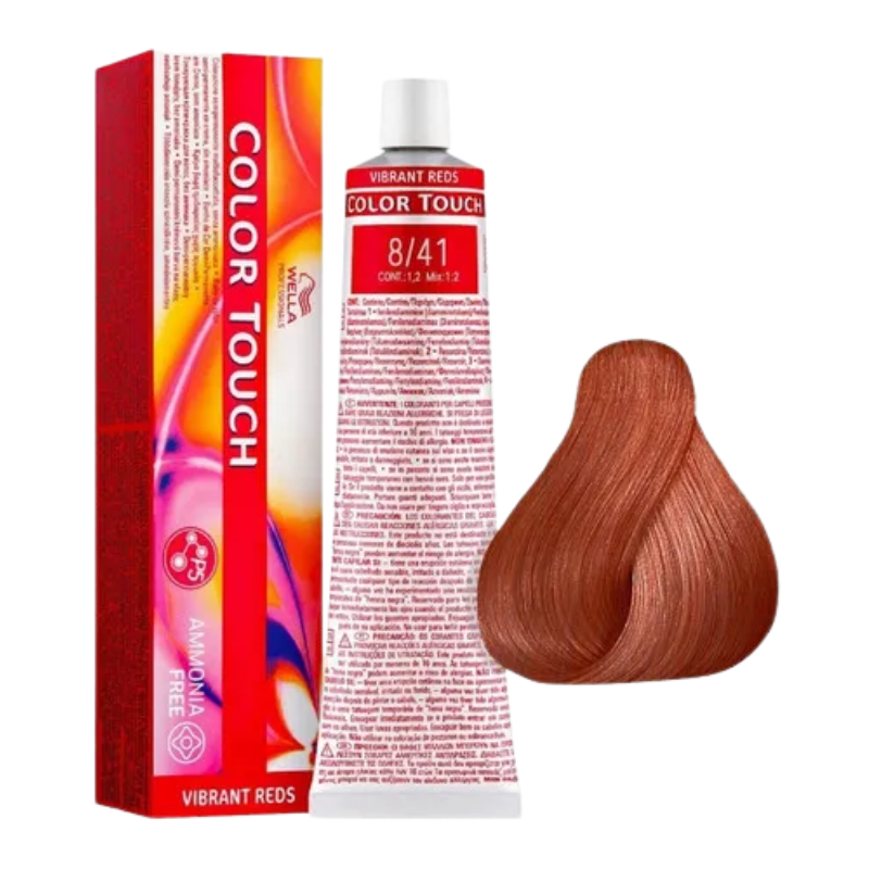 Wella Professionals - Color Touch 8/41 Vibrant Red - 60 ml