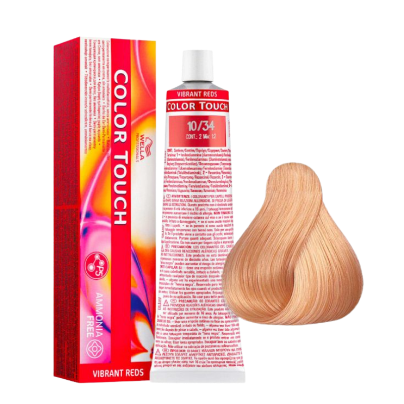 Wella Professionals - Color Touch 10/34 Vibrant Red - 60 ml