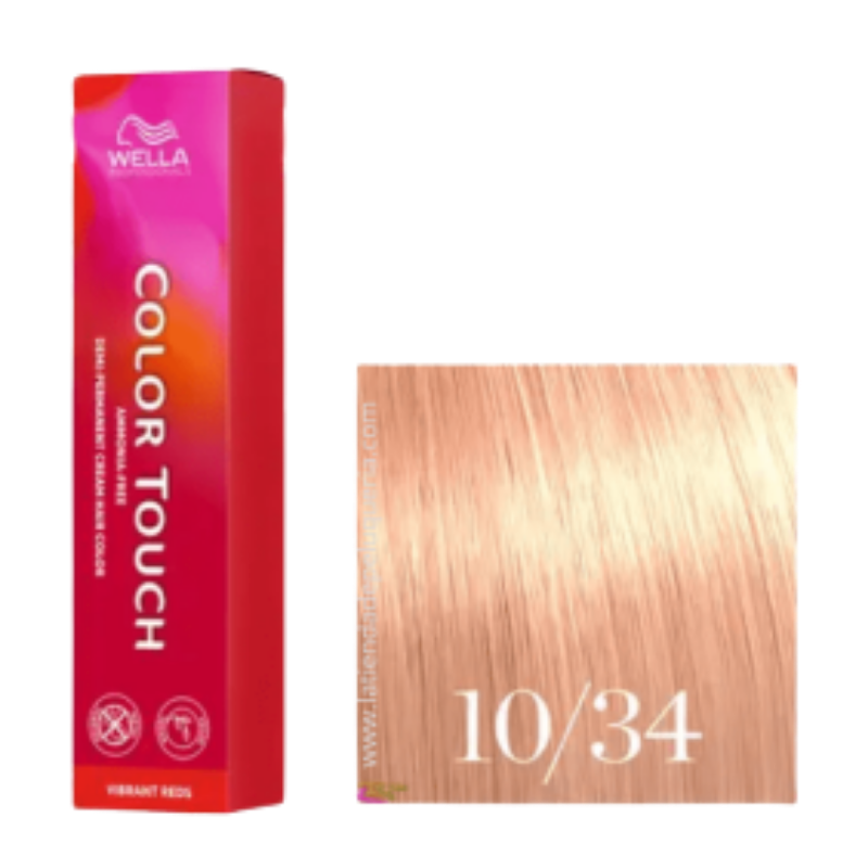 Wella Professionals - Color Touch Vibrant Reds 10/34 - 60 ml