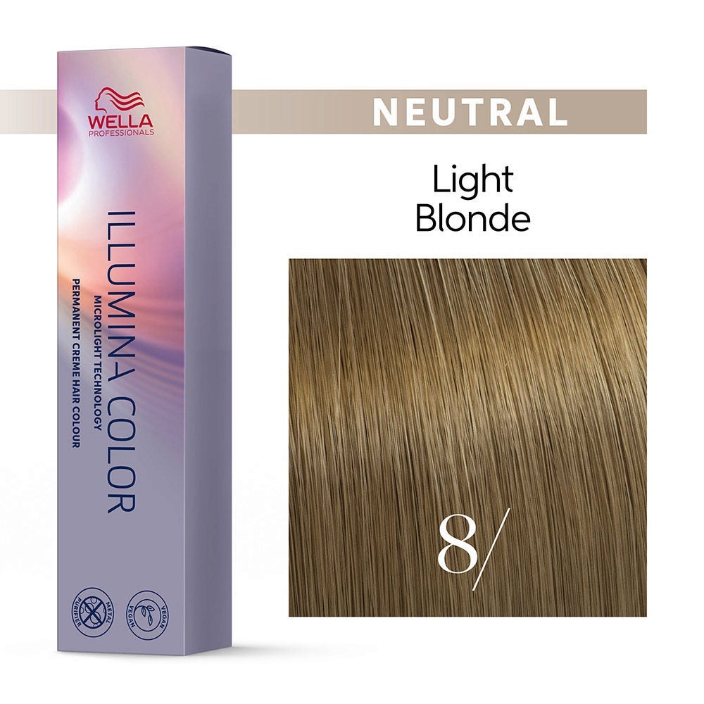 Illumina Color Rubio Claro Neutro 8/ - Wella Professionals