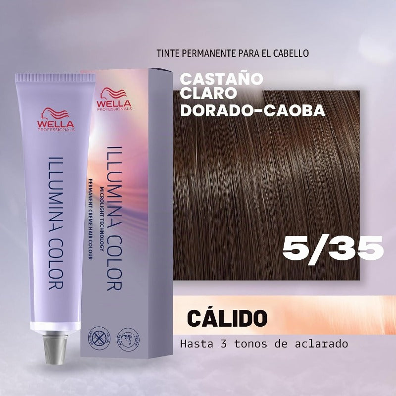 Wella Illumina Color 5/35 para el cabello