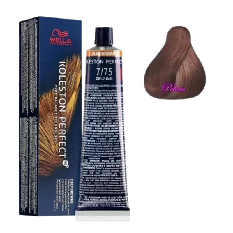 Wella Professionals - Koleston Perfect Deep Browns - 7/75 - 60 ml