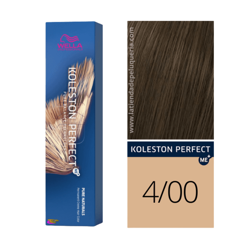 Wella Professionals - Koleston Perfect ME+ Pure Naturals - 4/0 - 60 ml