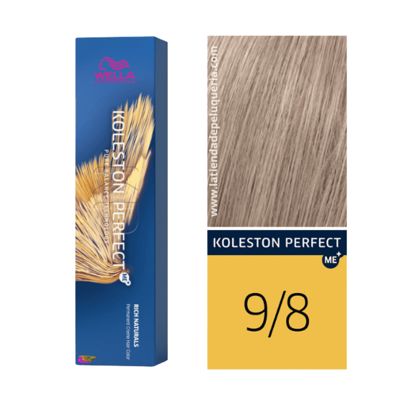 Wella Professionals - Koleston Perfect ME+ Rich Naturals - 9/8 - 60 ml
