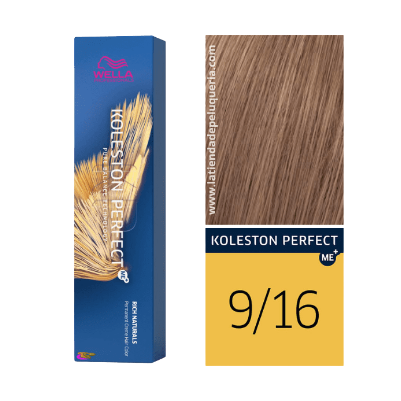 Wella Professionals - Koleston Perfect ME+ Rich Naturals - 9/16 - 60 ml