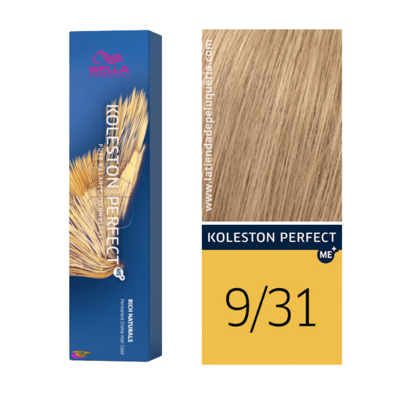 Wella Professionals - Koleston Perfect ME+ Rich Naturals - 9/31 - 60 ml