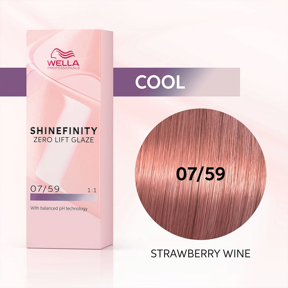Wella Professionals - Shinefinity Glaze Cendré - 07/59 - 60 ml