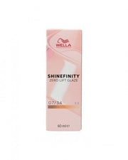 Shinefinity Paprika Spice 07/34 Rubio Cobrizo Dorado Medio - Wella Professionals