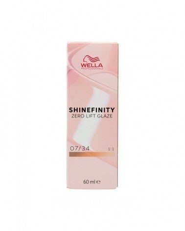 Shinefinity Paprika Spice 07/34 Rubio Cobrizo Dorado Medio - Wella Professionals
