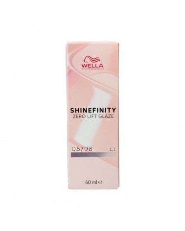 Shinefinity Zero Lift Glaze 05/98 Castaño Claro Cendré Perla - Wella Professionals