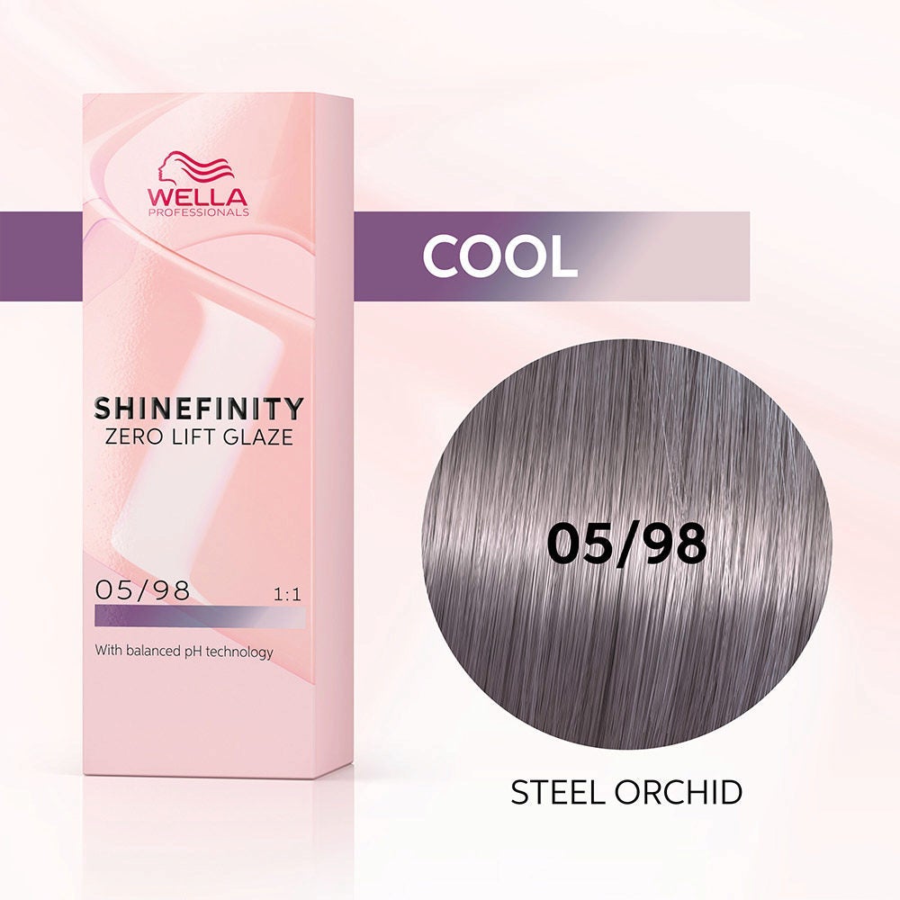 Shinefinity Zero Lift Glaze 05/98 Castaño Claro Cendré Perla - Wella Professionals